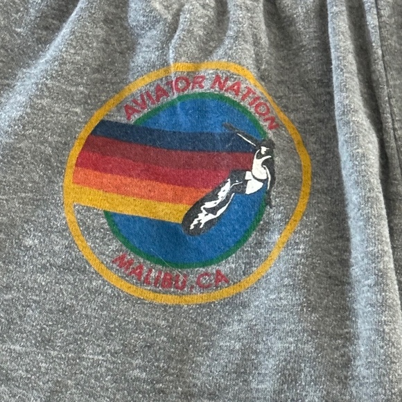 Aviator Nation athletic grey joggers in L - Picture 4 of 7